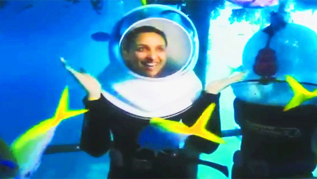 Parineeti Chopra’s Awesome Time At The Great Barrier Reef