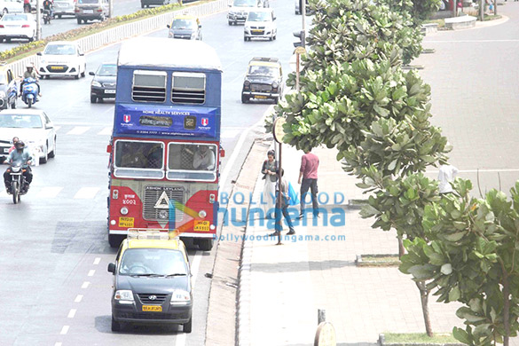 aditya roy kapur shraddha kapoor snapped shooting for ok jaanu at marine drive 4