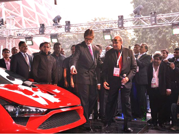 amitabh unveiled indias first super car avanti by dc design 7