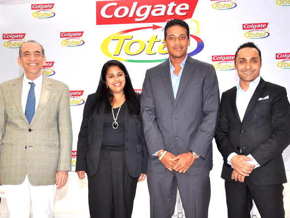 rahul bose and mahesh bhupathi at colgate total champions event 2