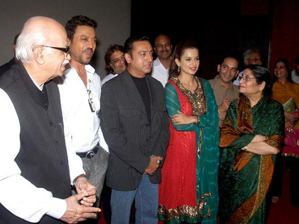 l k advani was emotionally moved after watching knock out 4