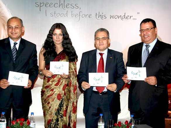 celina jaitly graces egyptian tourism bash 2
