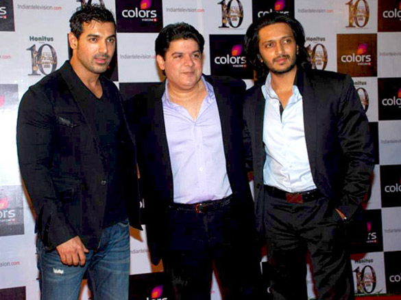 priyanka john and karan at indian telly awards 2010 4