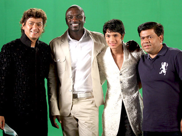 akon aadesh and umesh shoot album one for the world 2