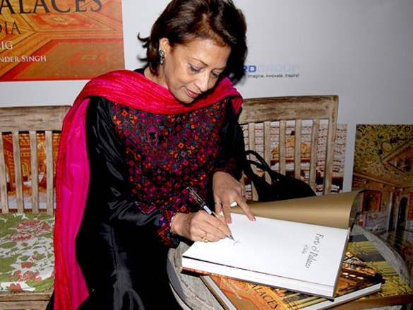 om books international launches amita baigs book forts and palaces of india 7