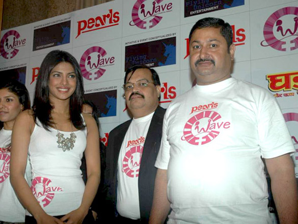 priyanka chopra at the press meet of pearls wave 3