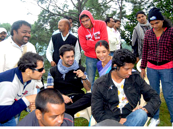 on the sets of satrangee parachute 25