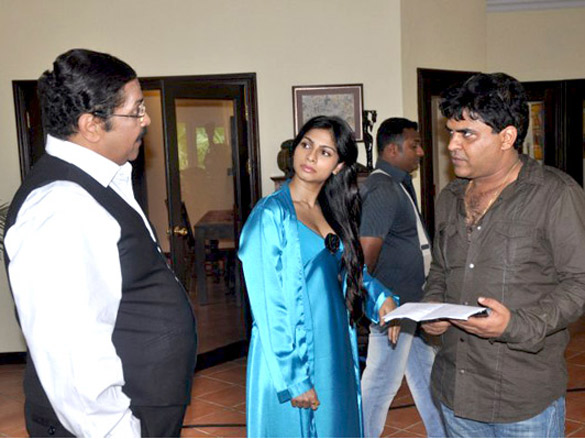 on the sets of be careful 20