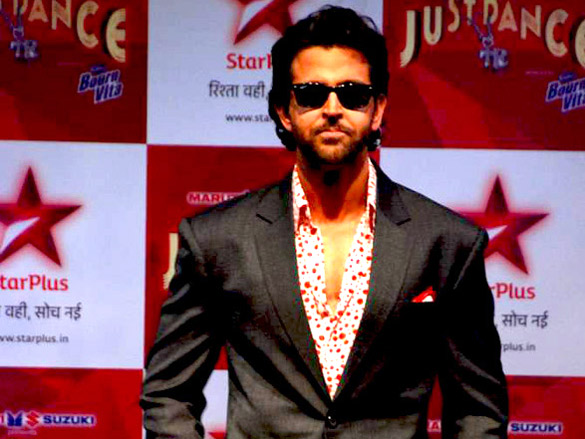 hrithik at the launch of just dance show 9
