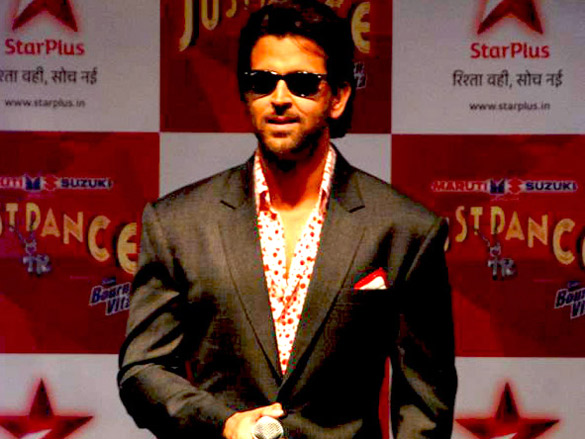 hrithik at the launch of just dance show 11