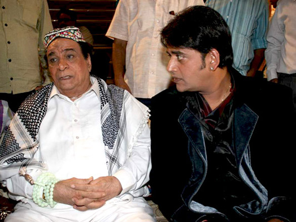 kader khan shoots with ravi kissen 3