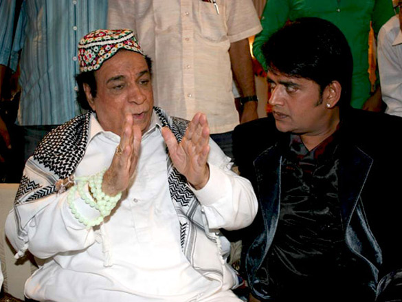kader khan shoots with ravi kissen 4