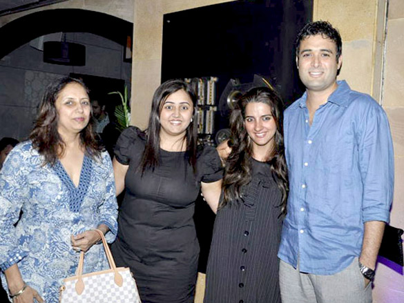subhash ghai and shruti seth at fat cat cafe launch 3