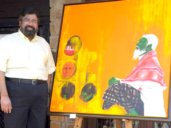 dimple kapadia at harsh goenkas art camp 9
