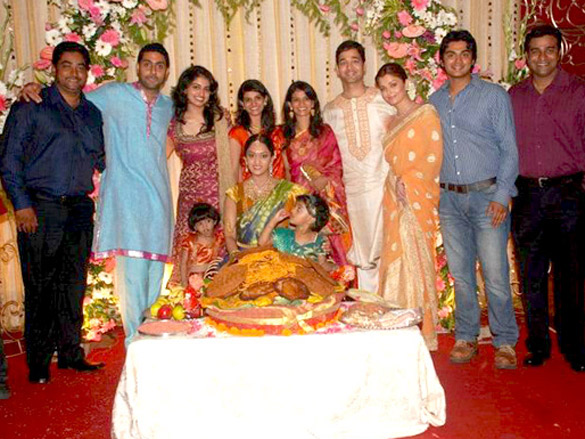 aishwarya rais sister in law shrima rais godh bharai 5