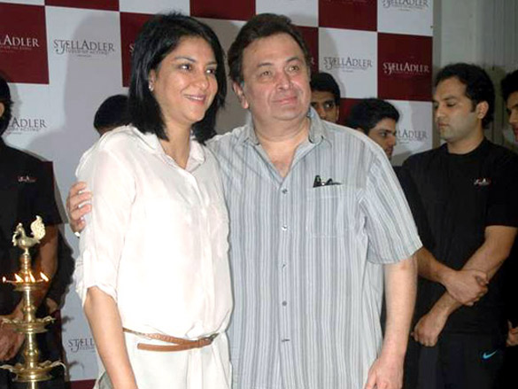 kajol rishi kapoor at rahul rawails stella adler acting studio launch 10