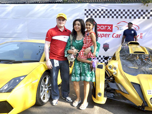 gautam singhanias annual parx super car rally 2011 2