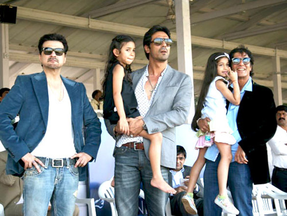 arjun rampal chunky pandey and sanjay kapoor at hdil race 5