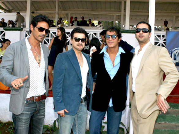 arjun rampal chunky pandey and sanjay kapoor at hdil race 10