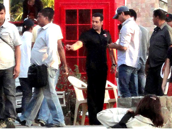 on the sets of bodyguard 17