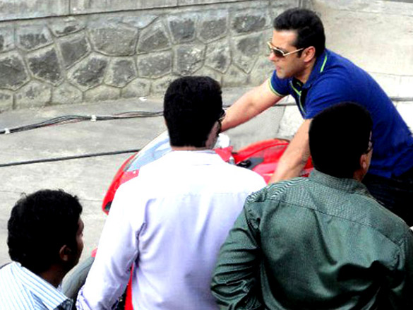on the sets of bodyguard 18