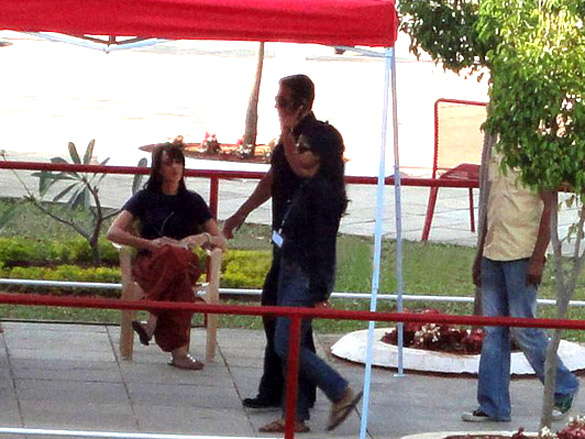 on the sets of bodyguard 20
