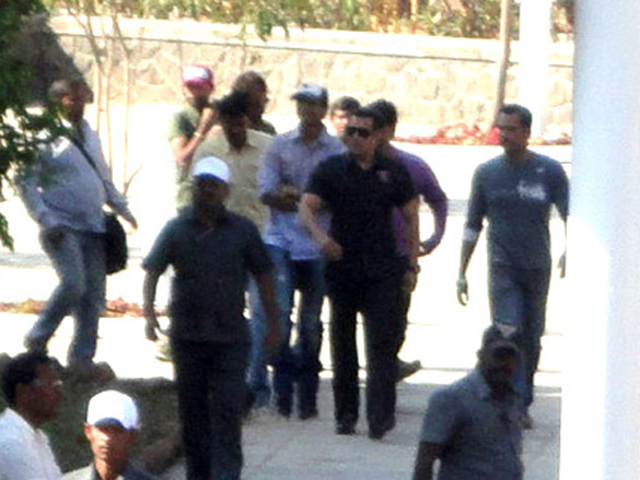 on the sets of bodyguard 22