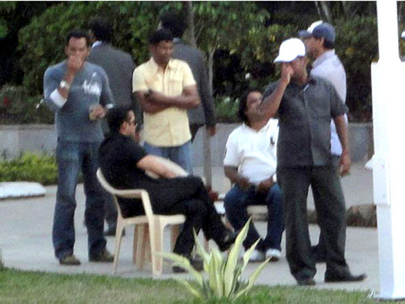 on the sets of bodyguard 23
