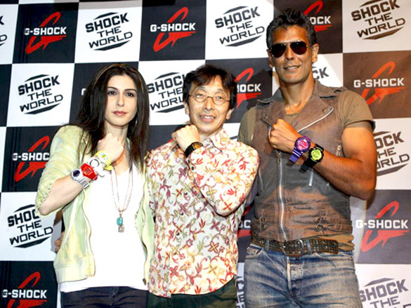 milind soman unveils latest g shock watch 6