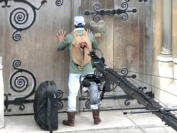 on the sets of desi boyz