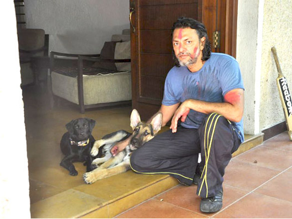 rakeysh omprakash mehra snapped on holi 2