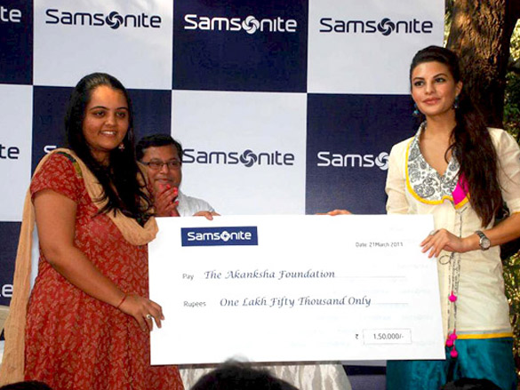 jacqueline fernandez at akanksha foundation event 2