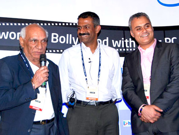 yash chopra graces the hungama intel media meet 3