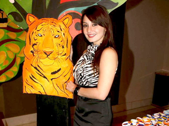 minissha lamba supporting the cause of save our tigers 3