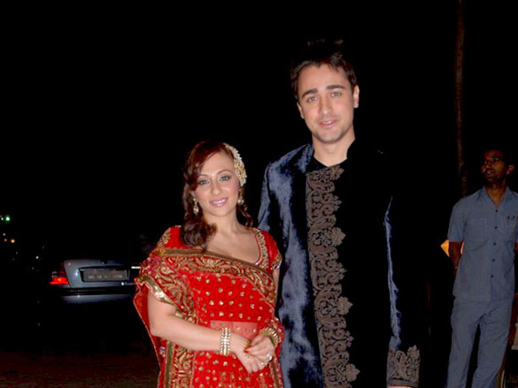 aamir khan and salman khan at imran avantikas sangeet ceremony 5