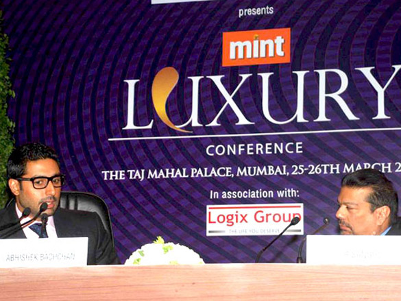 abhishek bachchan at mint luxury conference 3
