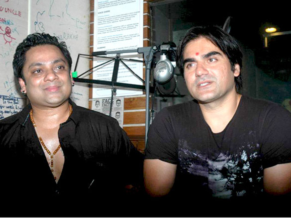 arbaaz at joshua inc studio to promote animation film hum hain chaaptar 2