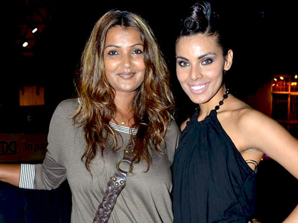 gul panag and koel puri at wills lifestyle india fashion week 2011 day 1 5