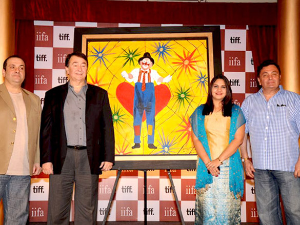 rishi randhir and rajeev at iifa raj kapoor event 3