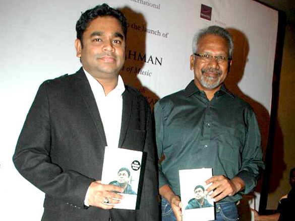 mani ratnam unveils a r rahman the spirit of music book 4