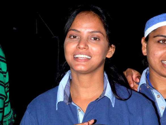 neetu chandra plays basket ball at a promotional event 3