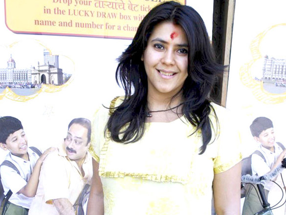ekta kapoor promotes her marathi movie 5