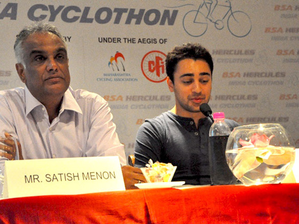 imran khan announces the route for the bsa hercules india cyclothon 5