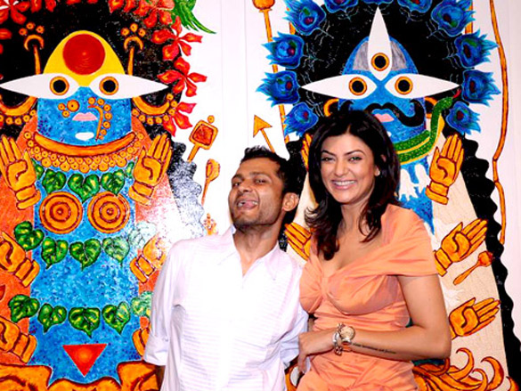 sushmita at iam she foundation charity ngo art event 3