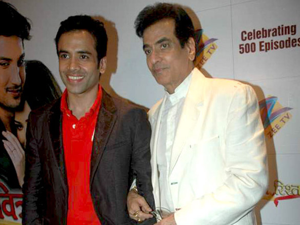 ekta tusshar and jeetendra at pavitra rishta 500 episodes bash 3