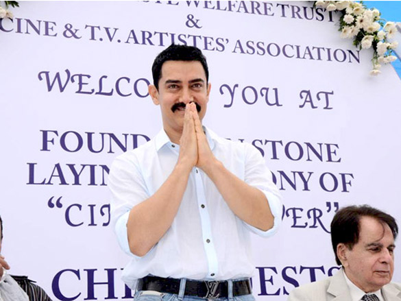 celebs grace the foundation stone laying ceremony of cintaa tower 15