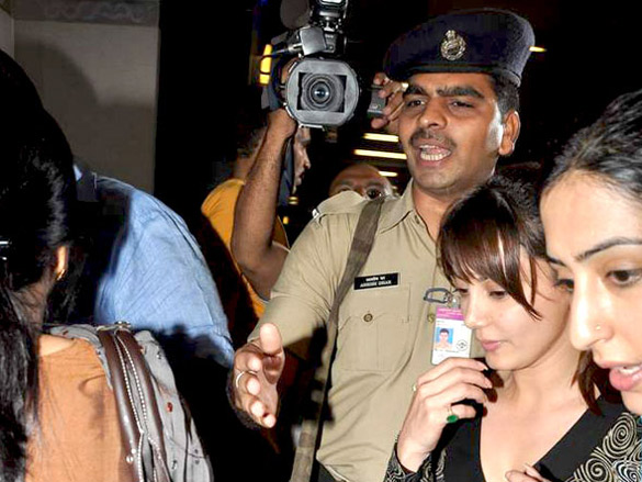 minissha released from customs at the international airport 6