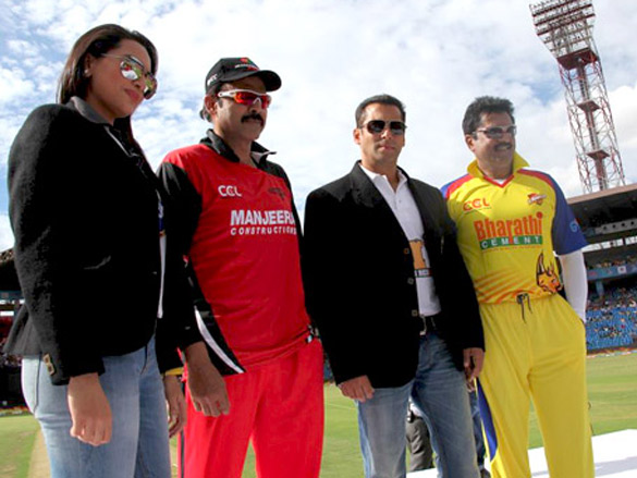 salman and sonakshi grace ccls opening ceremony 3