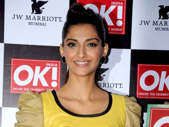 sonam kapoor at ok magazines cover launch 5