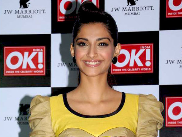 sonam kapoor at ok magazines cover launch 11